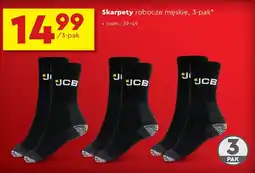 Biedronka Skarpety JCB oferta