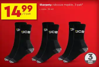 Biedronka Skarpety JCB oferta