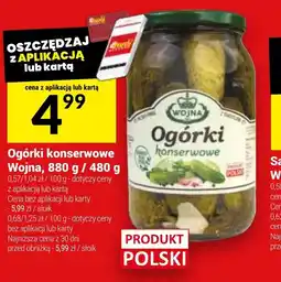 Twój Market Ogórki konserwowe Wojna oferta