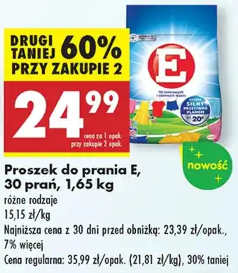 Biedronka Proszek do prania E oferta