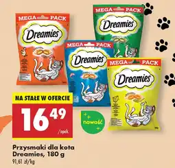 Biedronka Przysmak dla kota Dreamies oferta