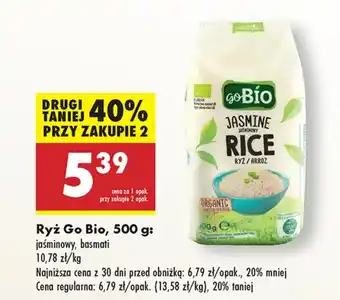 Biedronka Ryż Go Bio oferta