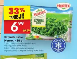 Twój Market Szpinak liśćcie Hortex oferta