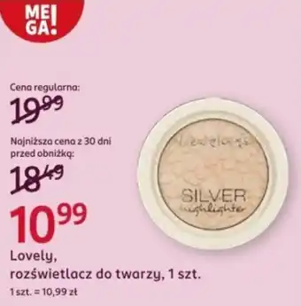 Rossmann Lovely, rozświetlacz do twarzy oferta