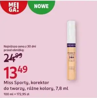 Rossmann Miss Sporty, korektor do twarzy, różne kolory oferta