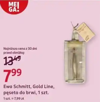 Rossmann Ewa Schmitt, Gold Line, pęseta do brwi, oferta