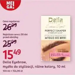 Rossmann Delia Eyebrow, mydło do stylizacji, różne kolory oferta