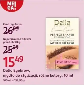 Rossmann Delia Eyebrow, mydło do stylizacji, różne kolory oferta