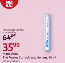 Rossmann Maybelline, The Falsies Surreal, tusz do rzęs oferta