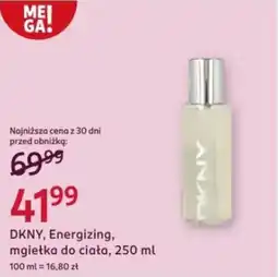 Rossmann DKNY, Energizing, mgiełka do ciała oferta