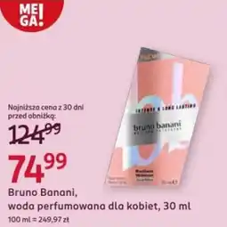 Rossmann Bruno Banani, woda perfumowana dla kobiet oferta