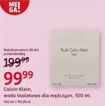 Rossmann Calvin Klein, woda toaletowa dla mężczyzn oferta