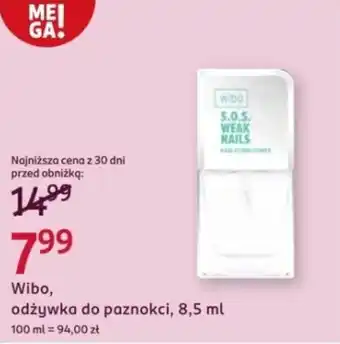 Rossmann Wibo, odżywka do paznokci oferta