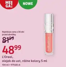 Rossmann L'Oreal, olejek do ust, różne kolory oferta