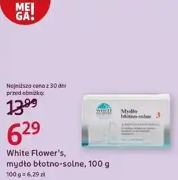 Rossmann White Flower's, mydło błotno-solne oferta