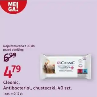 Rossmann Cleanic, Antibacterial, chusteczki oferta