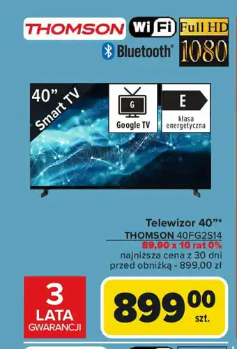 Carrefour Telewizor 40” THOMSON oferta