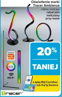 Carrefour Oświetlenie marki Tracer Ambience oferta