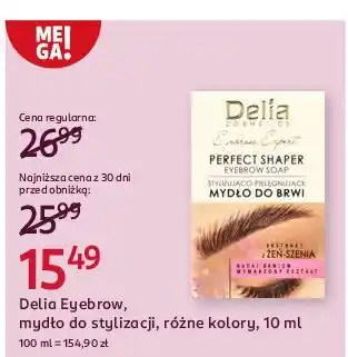 Rossmann Mydło do brwi stylizująco-pielęgnujące Delia Eyebrow Expert oferta