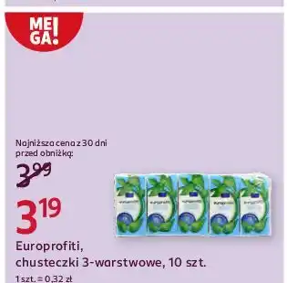 Rossmann Chusteczki higieniczne Europrofiti oferta