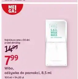 Rossmann Odżywka regenerująca Wibo Sos Weal Nails oferta