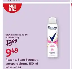 Rossmann Antyperspirant Rexona Sexy Bouquet oferta