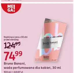 Rossmann Woda perfumowana Bruno Banani Radiant Woman oferta