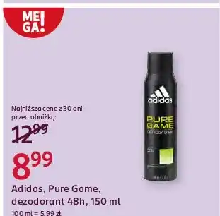 Rossmann Dezodorant Adidas Men Pure Game oferta