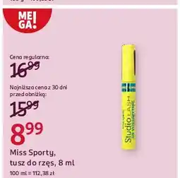 Rossmann Tusz do rzęs Miss Sporty Studio Lash oferta