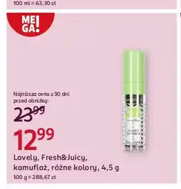 Rossmann Korektor do twarzy nr 3 Lovely Fresh And Juicy oferta