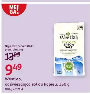 Rossmann Sól odświeżająca epsom Westlab oferta