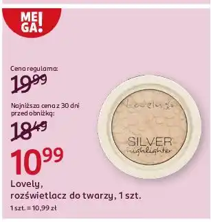 Rossmann Rozświetlacz Lovely Bouncy Silver oferta