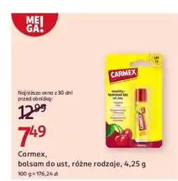 Rossmann Balsam do ust w tubce wiśniowy Carmex oferta