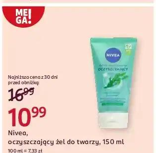 Rossmann Żel do mycia twarzy cera mieszana i tłusta Nivea Face Essentials oferta