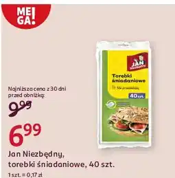 Rossmann Torebki śniadaniowe papierowe Jan Niezbędny oferta