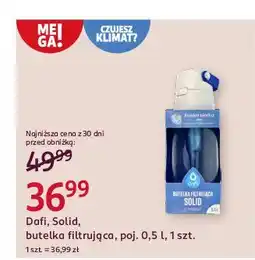 Rossmann Butelka filtrująca solid jeans 500 ml Dafi oferta