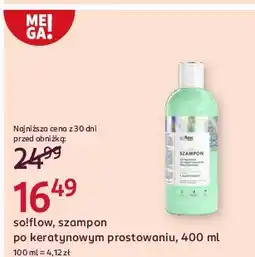 Rossmann Szampon do włosów po keratynowym prostowaniu So!Flow oferta