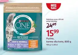 Rossmann Karma dla kota coat & hairball kurczak i pełne ziarna Purina One oferta