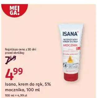 Rossmann Krem do rąk Isana oferta