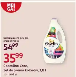 Rossmann Żel do prania color Coccolino Care oferta