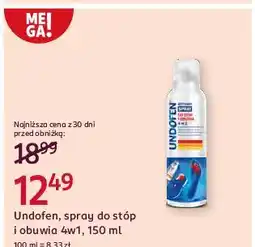 Rossmann Spray do stóp i butów Undofen oferta