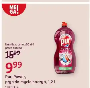 Rossmann Płyn do mycia naczyń fig & pomegranate Pur Power oferta