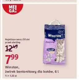 Rossmann Żwirek dla kota Winston oferta