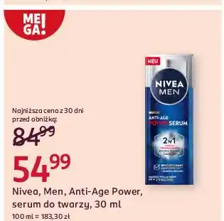 Rossmann Serum intensywne do twarzy Nivea Men oferta