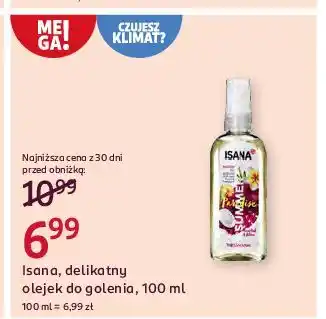 Rossmann Olejek do golenia delikatny Isana oferta