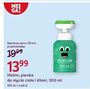 Rossmann Pianka do mycia guma balonowa Hiskin oferta