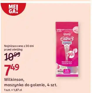 Rossmann Maszynka do golenia Wilkinson Extra 3 Beauty oferta