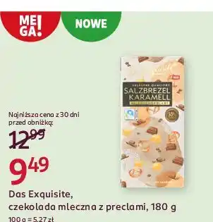 Rossmann Czekolada mleczna z preclami Das Exquisite oferta