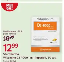 Rossmann Witamina d3 4000 Starpharma oferta