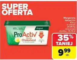 Carrefour ProActiv Original Tłuszcz roślinny do smarowania 400 g oferta